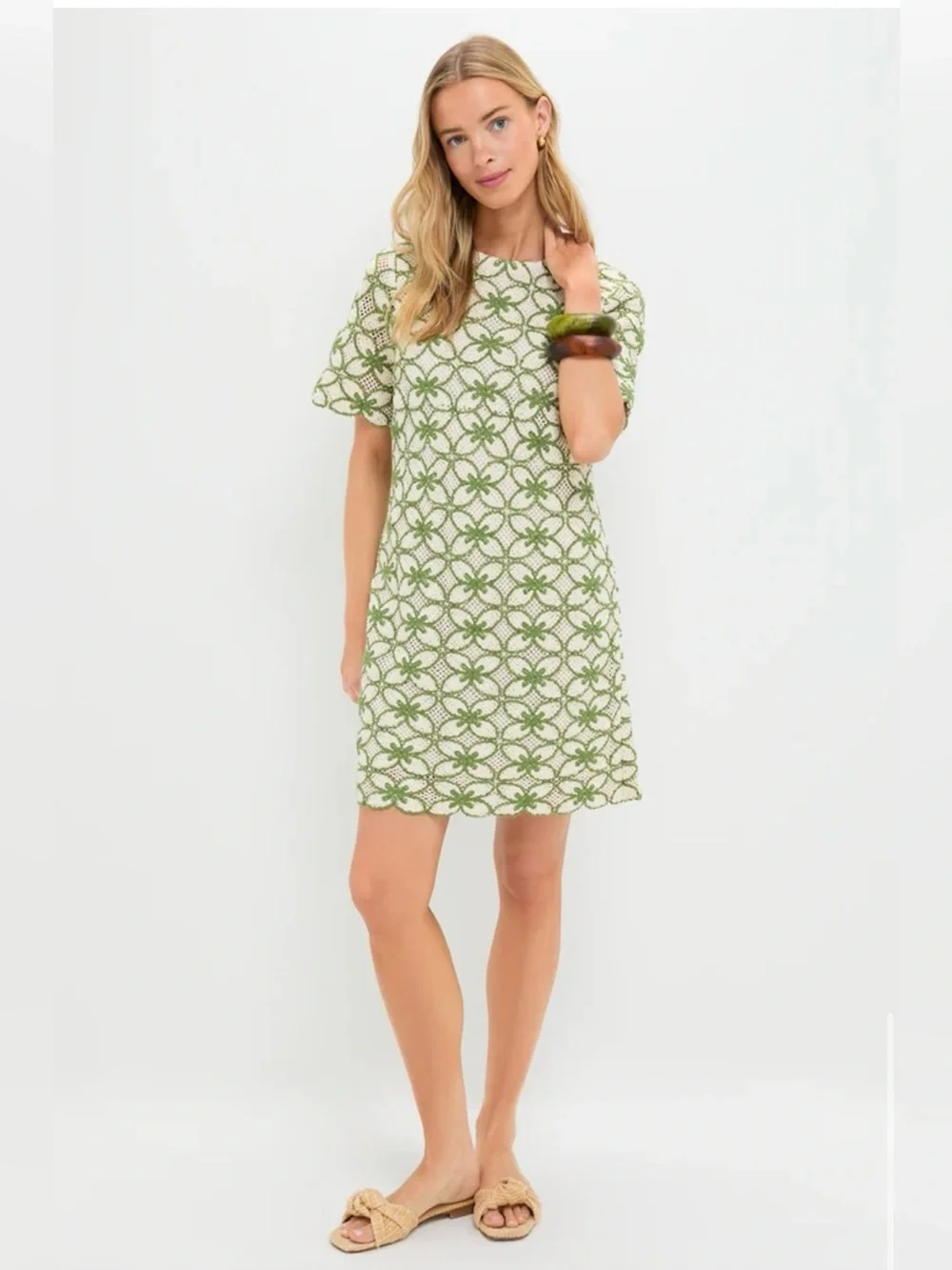 Tuckernuck fern crochet belclaire dress size medium nwt